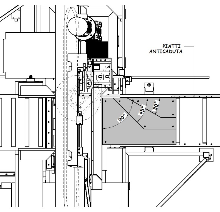 Disegno piastre di collegamento / Connection plates technical image